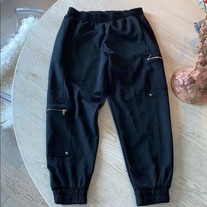 Zara Black Joggers (New!)
